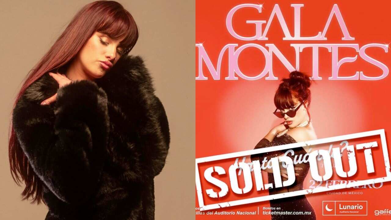 La cantante agotó los boletos de su primera presentación como solista.