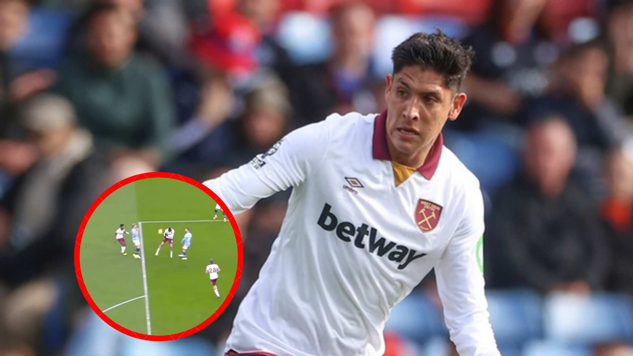 Edson Álvarez, error en la Premier League