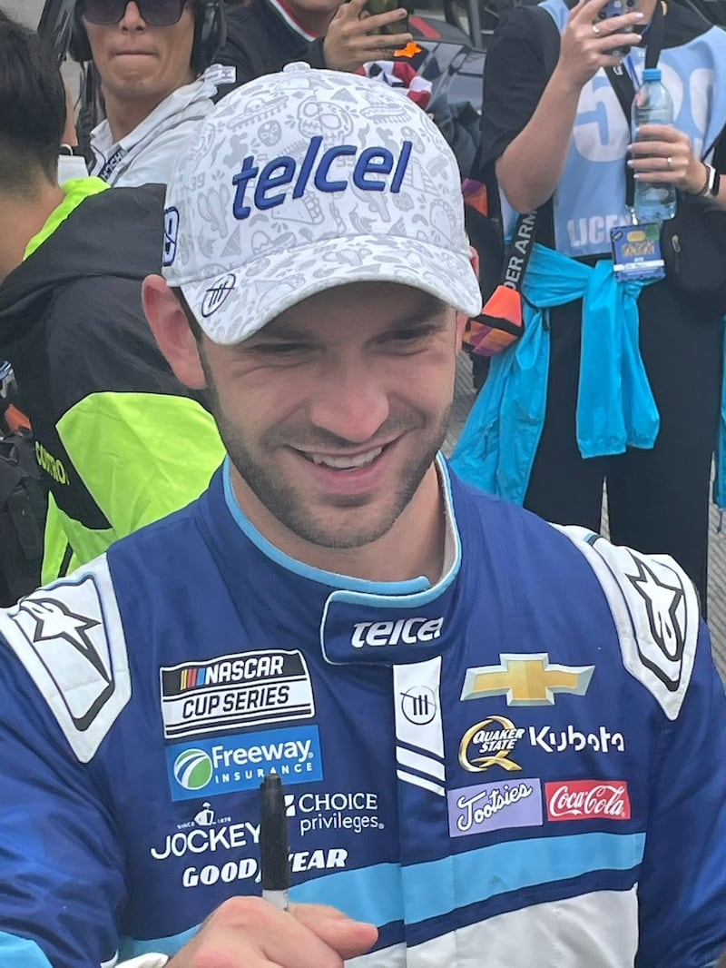 Daniel Suárez habló sobre el regreso de la NASCAR a México.