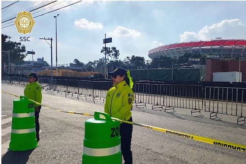 Blindarán el Azteca: despliegan miles de policías por juego México vs Portugal