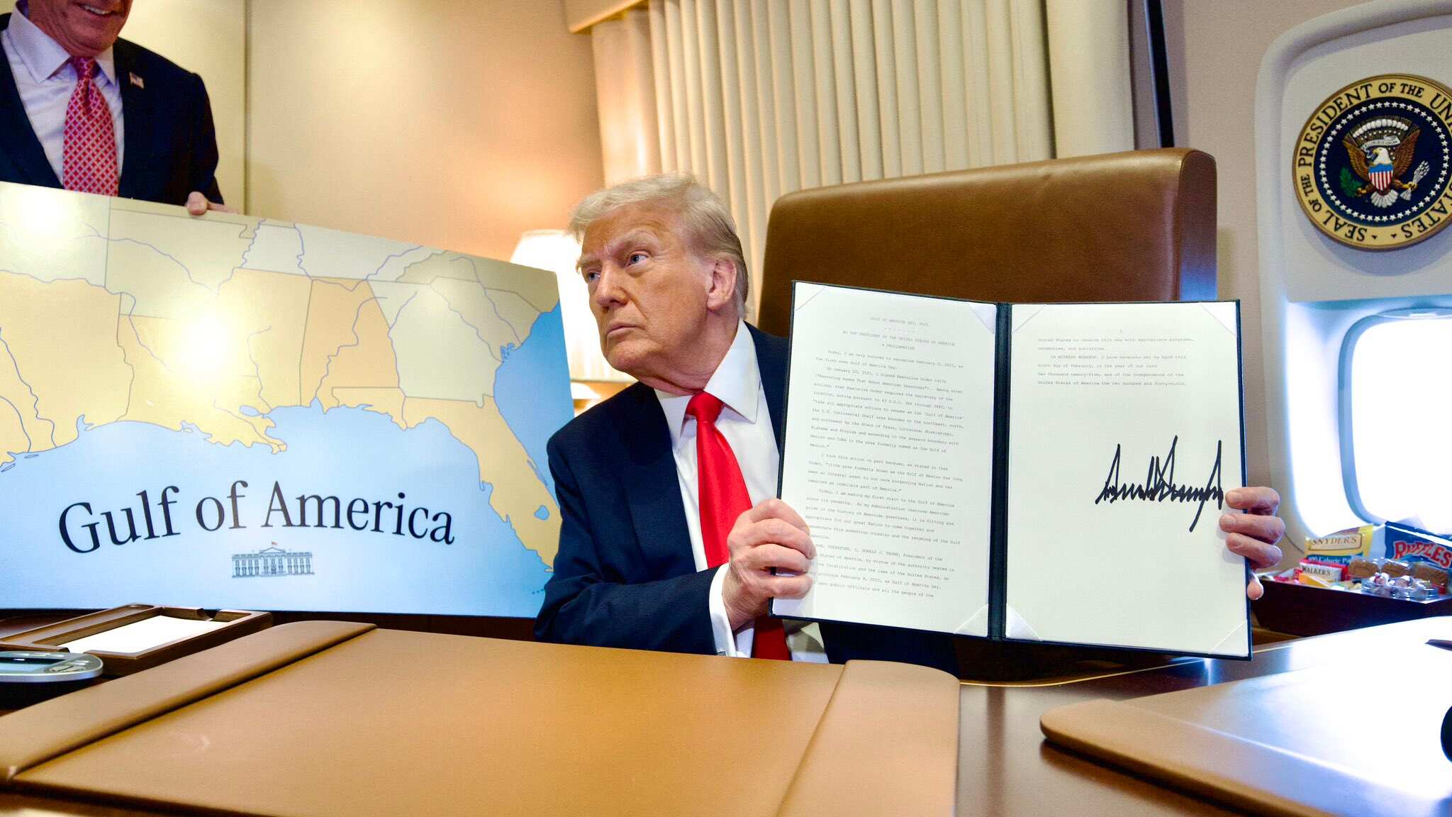 Golfo de México Trump