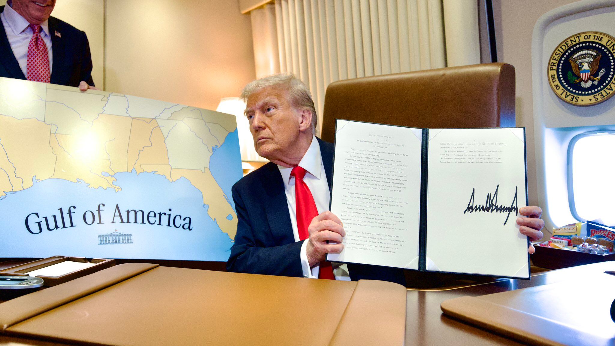 Golfo de México Trump