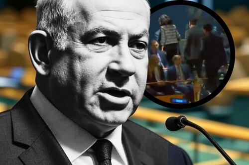 VIDEO: Delegados de ONU hacen complot y dejan hablando ‘solo’ a Netanyahu en pleno discurso