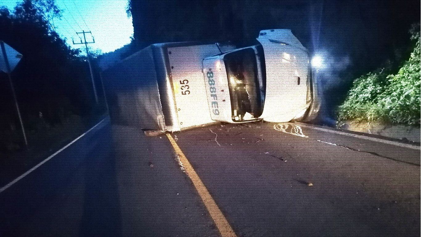 Accidente en la carretera de Chalma