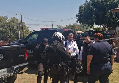 Policía estatales se reunieron con los presidentes municipales para exponerles su plan de acción.
