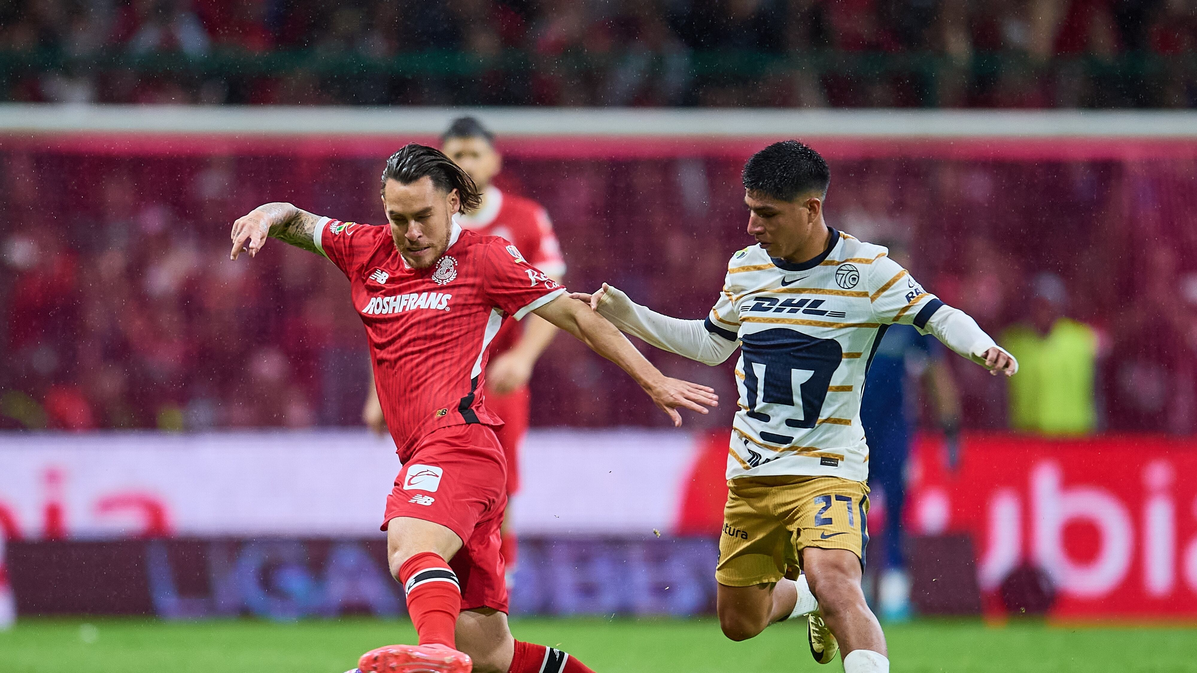 Pumas y Toluca empataron en su último enfrentamiento.