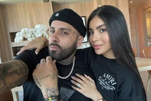 Así reaccionó Aleska Génesis a la boda del cantante Nicky Jam