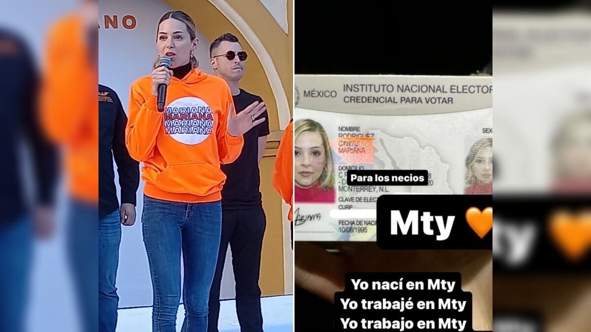 En el INE de Rodríguez se lee "Monterrey".