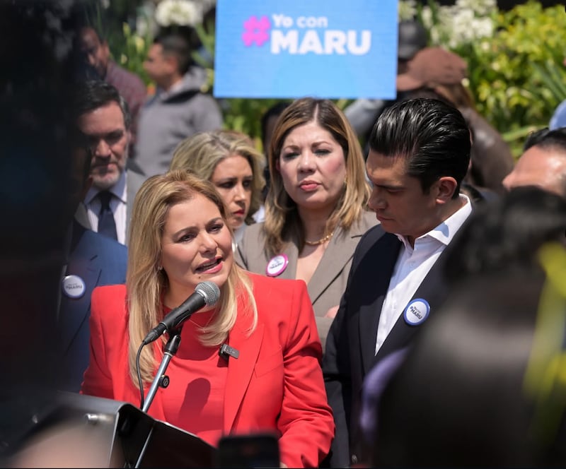 Maru Campos recibe apoyo del PAN