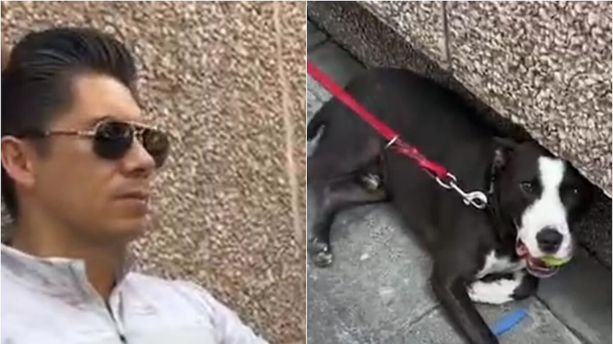 El sujeto fue señalado por los vecinos de Polanco. (Especial)