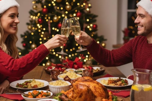 Cómo evitar la indigestión en Navidad y Año Nuevo: come, brinda y disfruta sin empacho