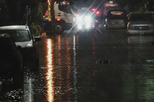 Lluvias atípicas azotan CDMX: despliegan más de 100 elementos para atender encharcamientos
