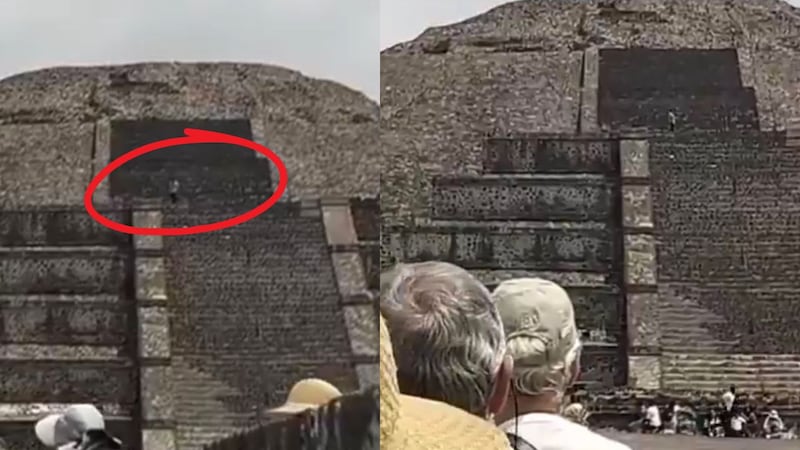 Balacera en Teotihuacán