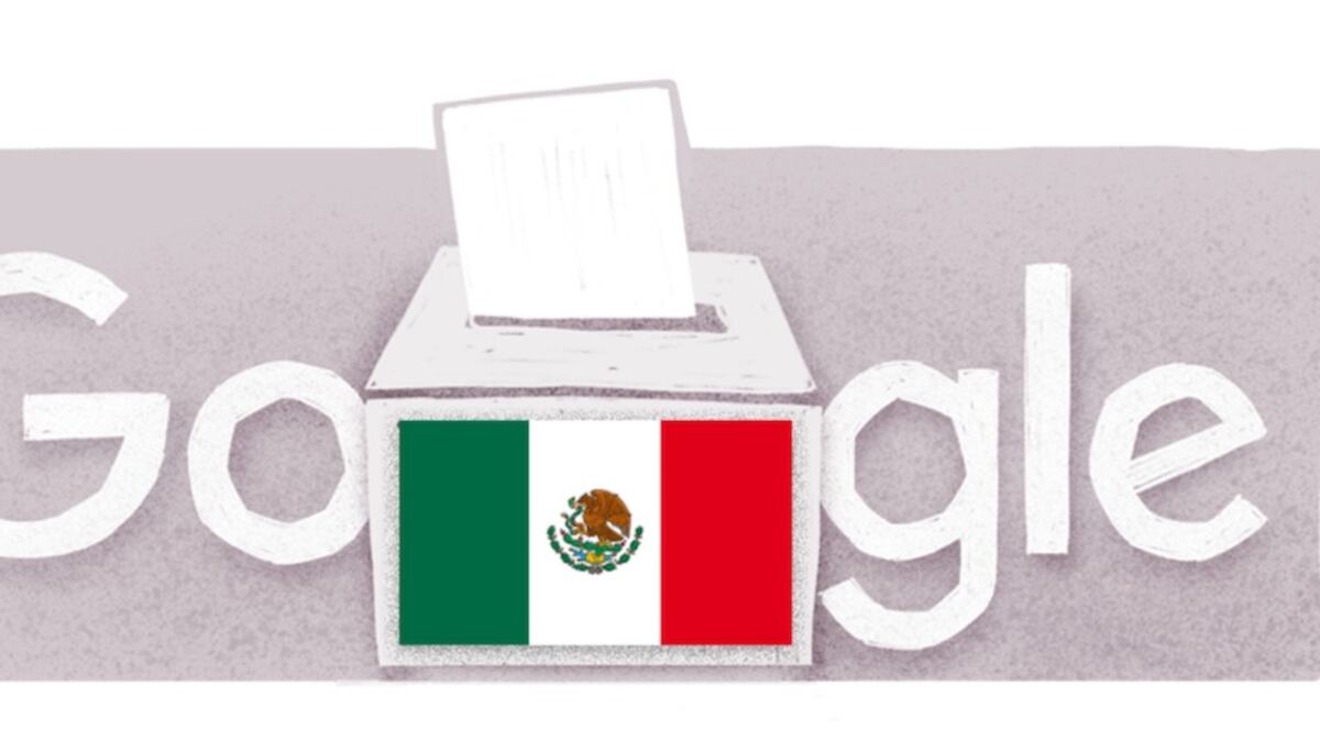 Google dedica su Doodle de este 2 de junio a las elecciones en México