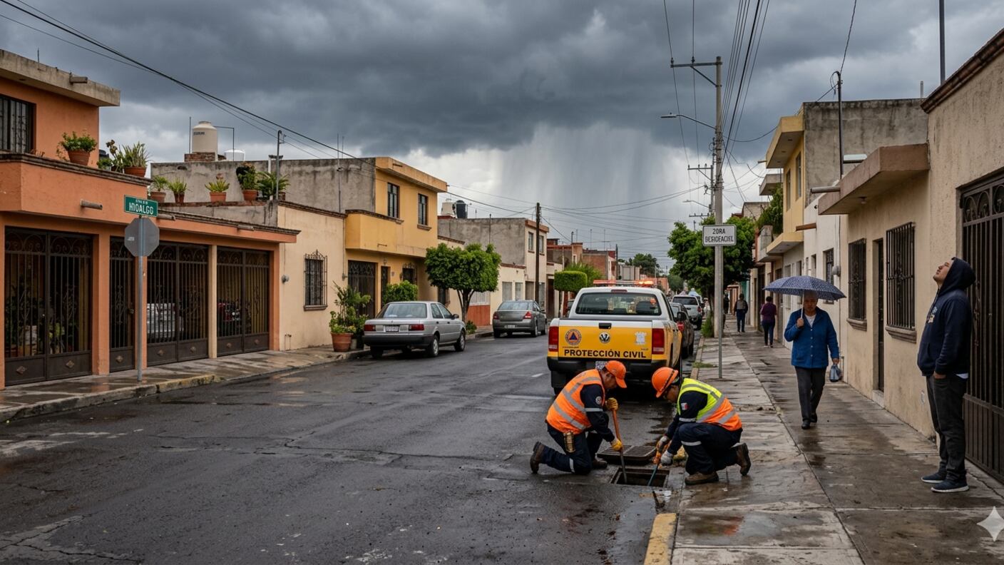 Autoridades municipales de León, Guanajuato hicieron un llamado a la ciudadanía a estar listos para esta temporada de lluvias que serán menos pero más intensas.