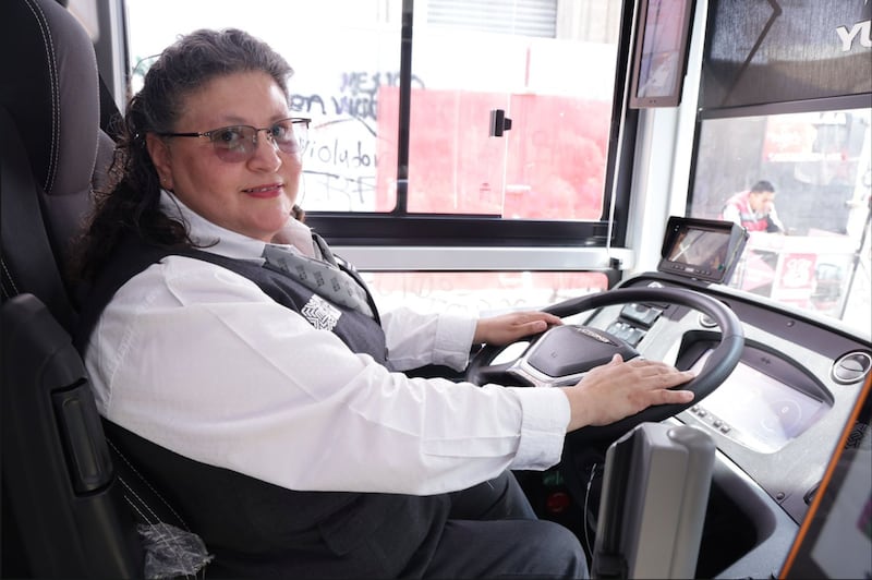 Centrobús operado por mujeres