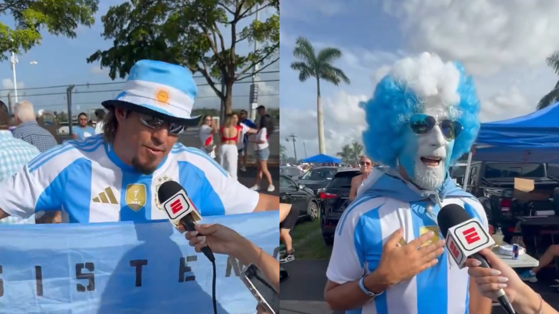 Aficionados argentinos prefieren enfrentar a México en cuartos de final, dicen que la Selección es "malísima". Imagen: @futpicante (captura de pantalla).