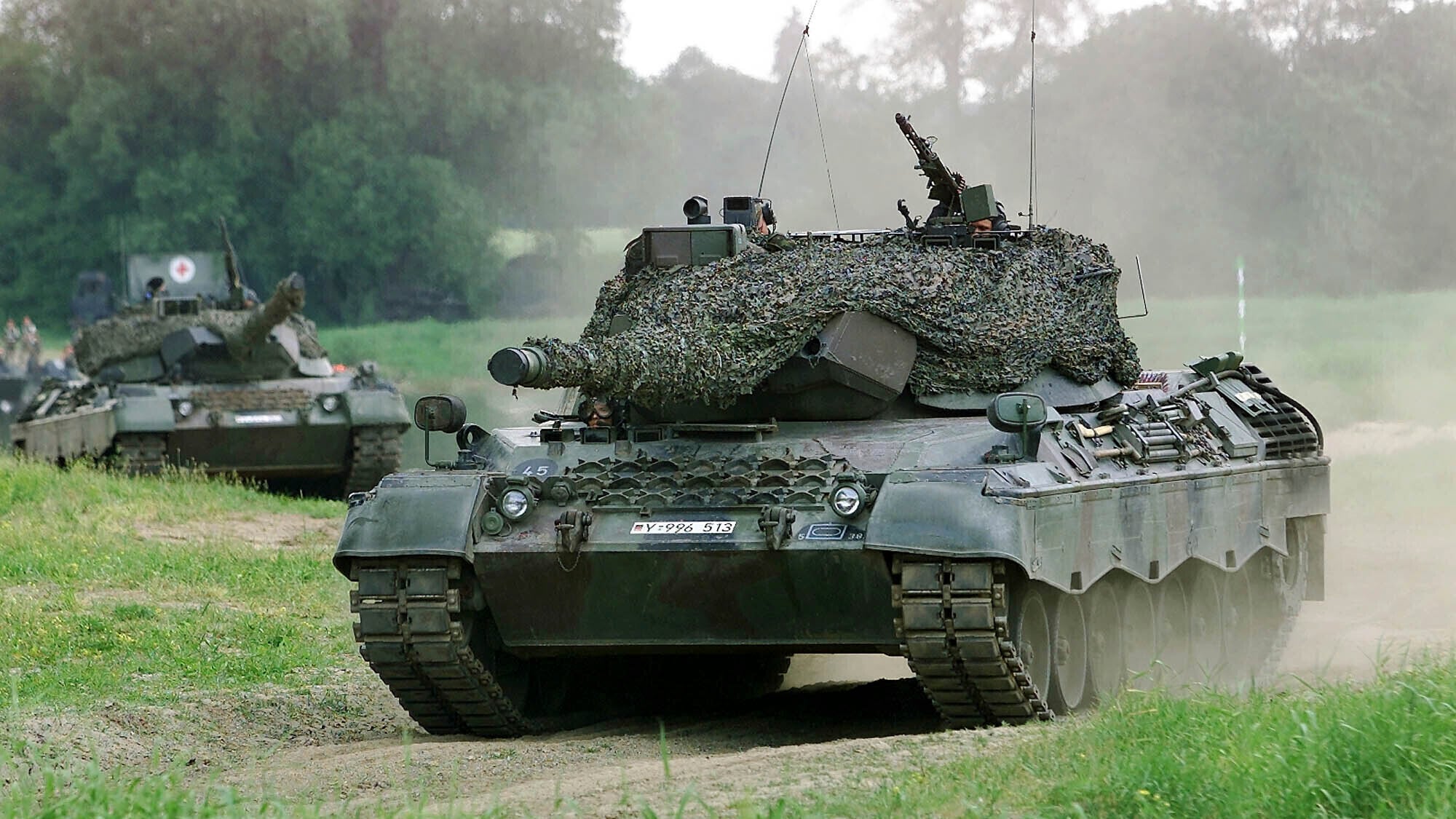 Ucrania recibiría tanques que no se usan desde el 2003 de Alemania