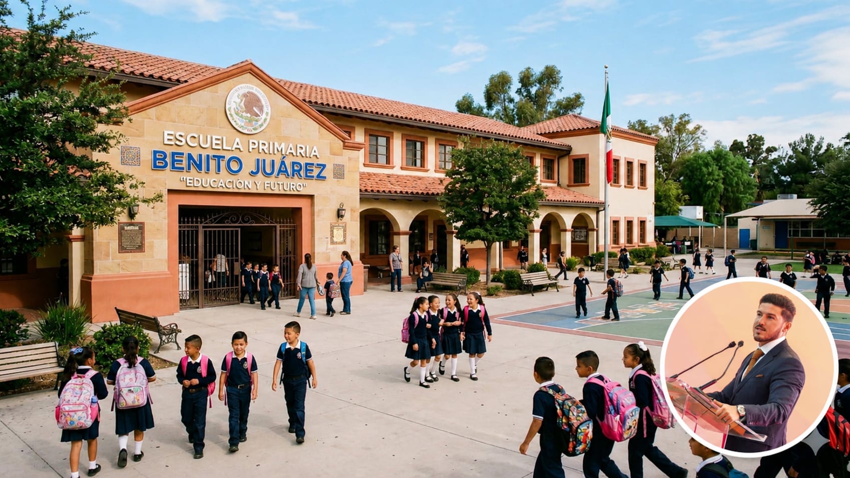 Las entidades federativas podrán realizar ajustes al calendario escolar ante circunstancias extraordinarias o condiciones particulares.