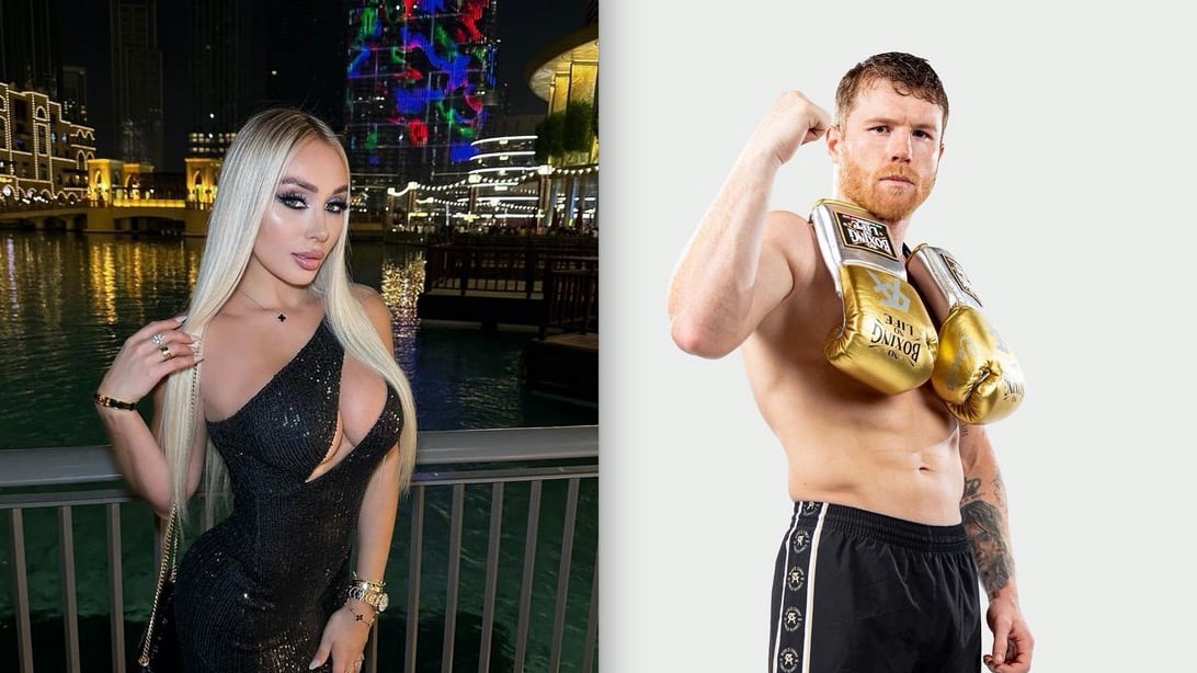 Daniella Chávez y Canelo Álvarez