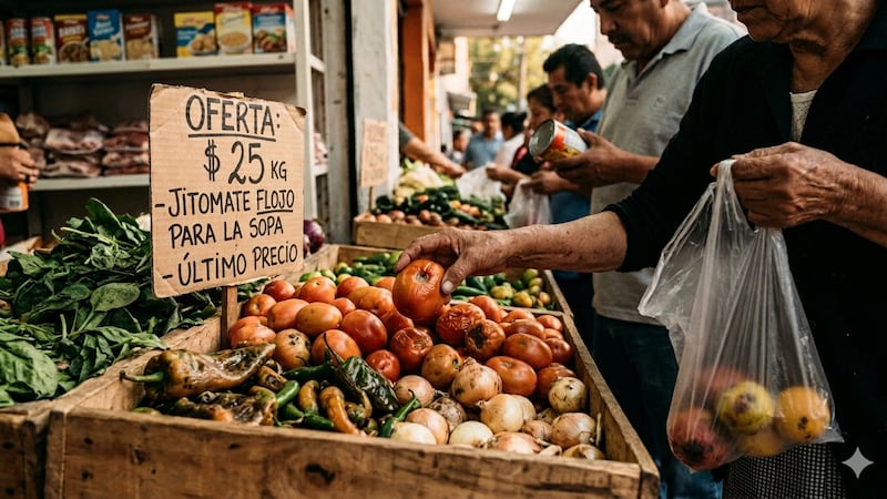 Inflación revienta la despensa: mexicanos compran comida casi podrida
