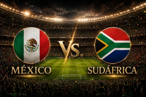 En vivo: México vs. Sudáfrica, partido inaugural de la Copa del Mundo 2026