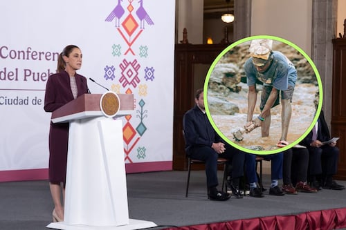 Sheinbaum descarta extorsión en la minería tras desaparición de 10 mineros