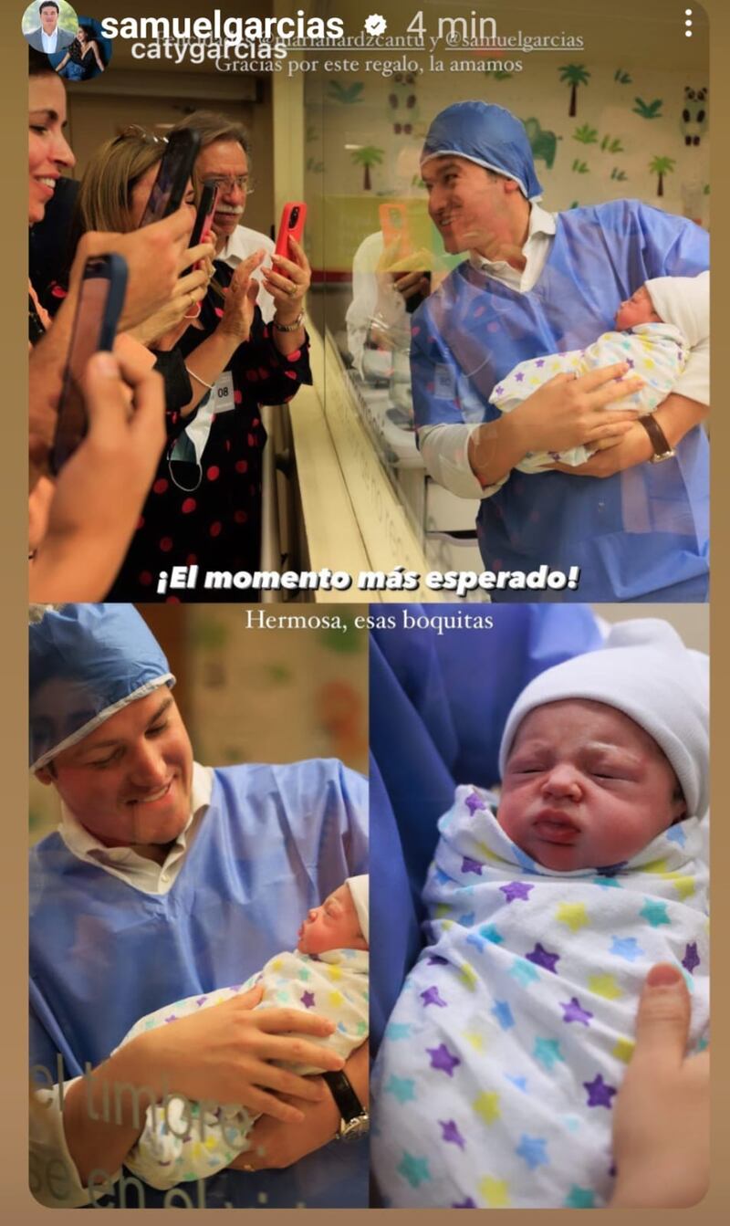 Familia y amigos ya conocieron a la niña más esperada.