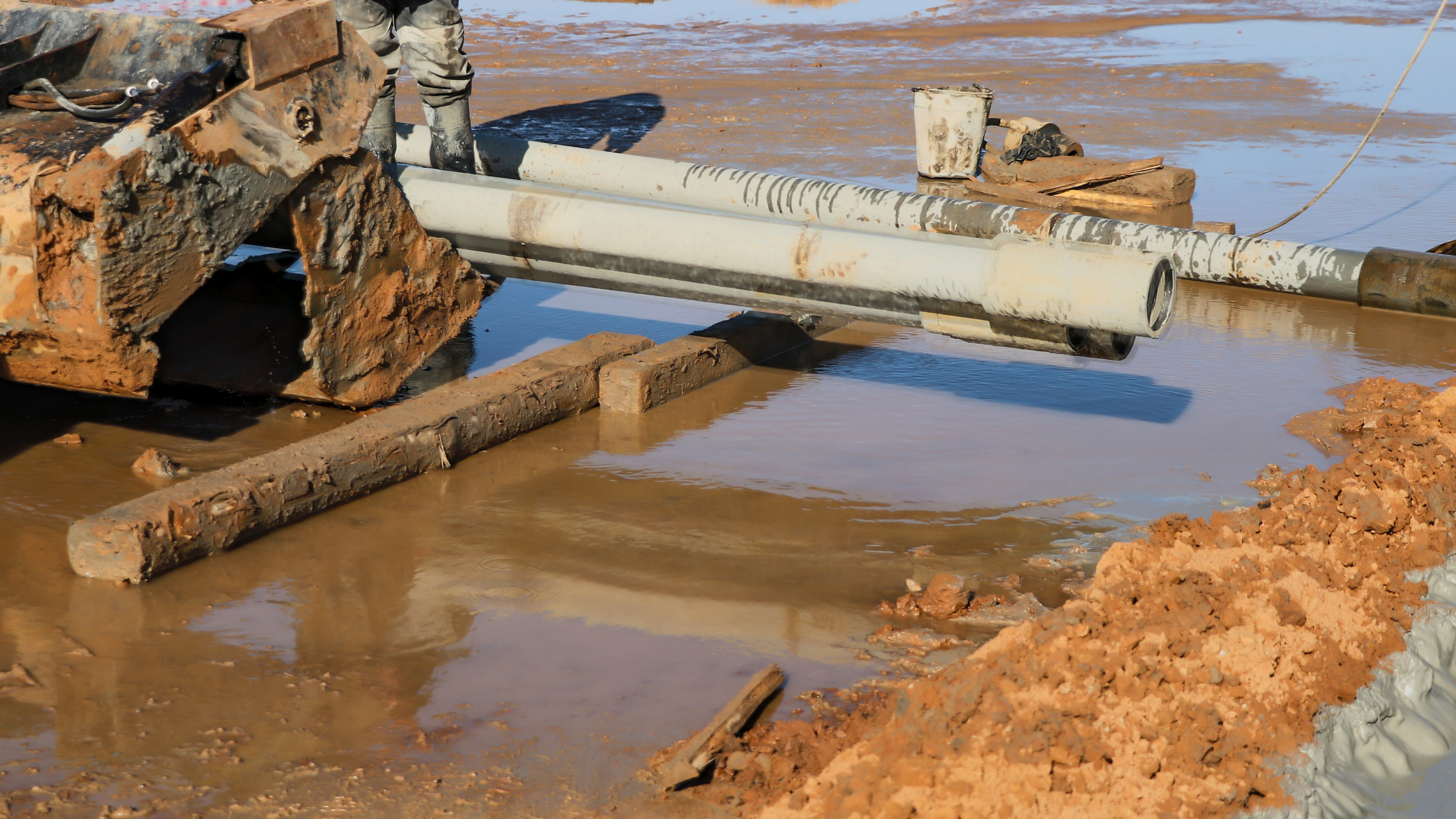 Los pozos profundos fueron, en algún momento, una buena estrategia para tener agua.