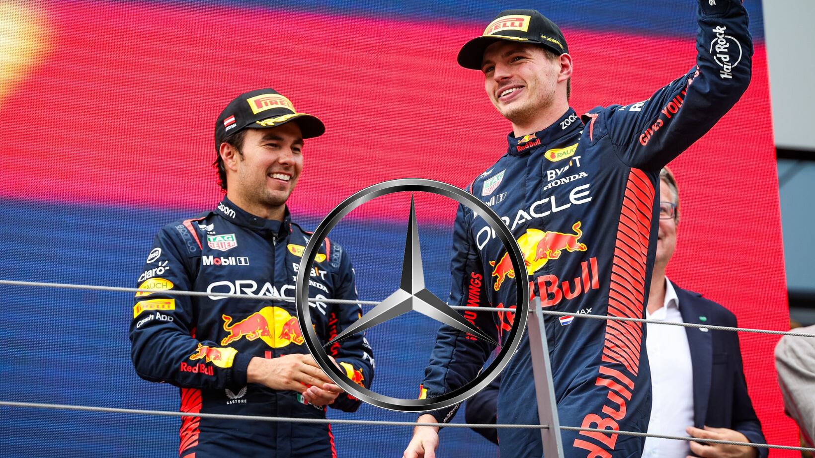 Max Verstappen y Checo Perez podrían fichar con Mercedes.