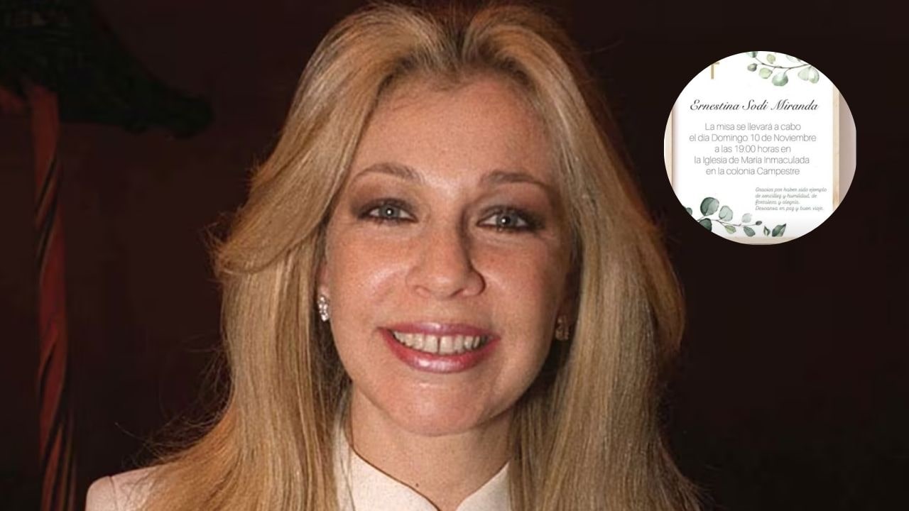 Este domingo se llevará a cabo una misa con las cenizas de Ernestina Sodi