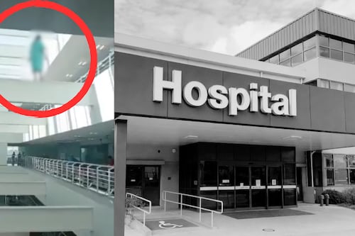 Paciente en crisis es hallada sobre una viga en hospital de León; video muestra el momento