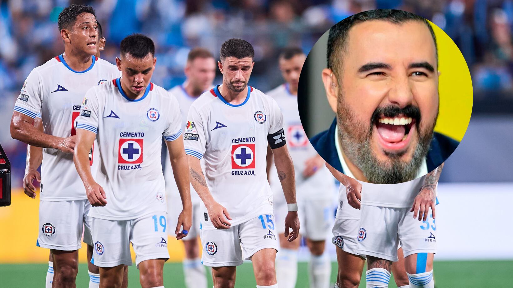 Álvaro Morales se burló de Cruz Azul.