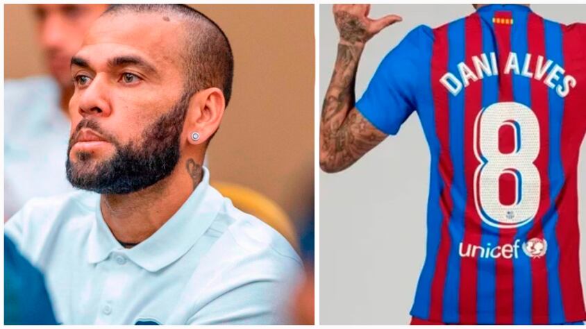 Dani Alves Jogou pelo Barça até 2016