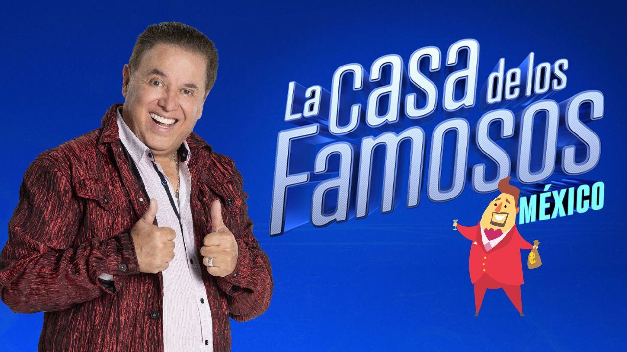 El conductor de televisión negoció el sueldo más alto de La Casa de los Famosos México.