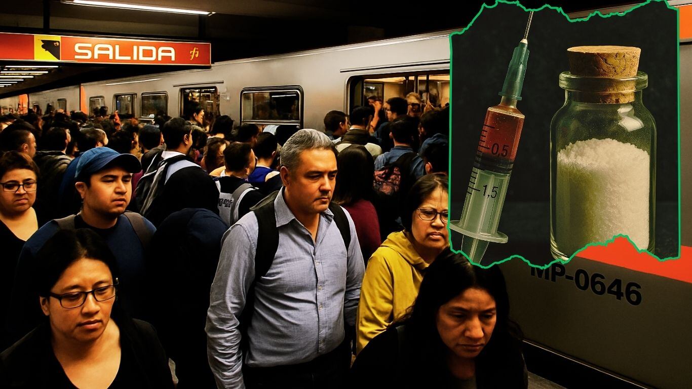 Pinchazos en el Metro de la CDMX