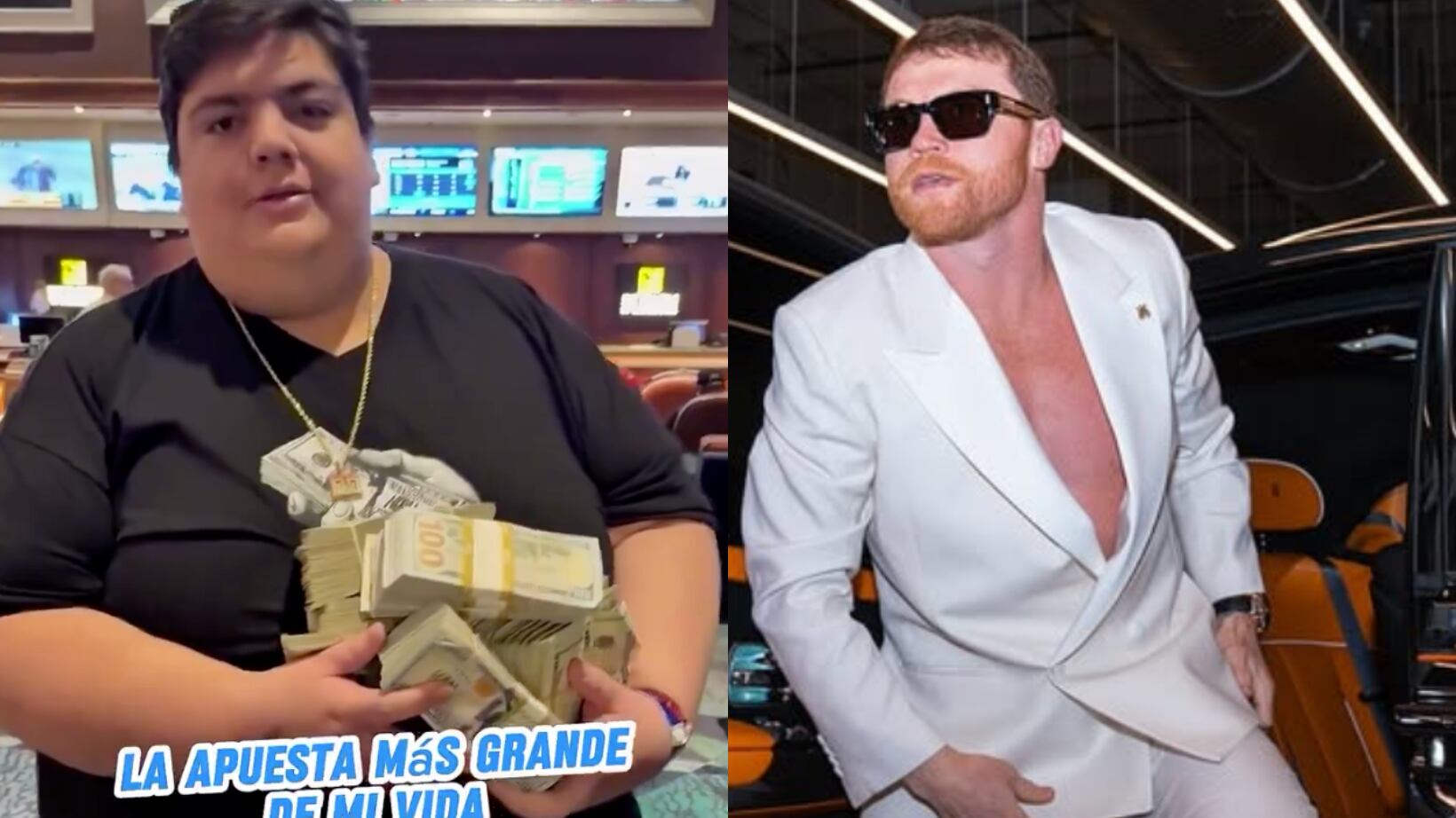 Paulo Dybola apostó millonaria cifra a que el Canelo vencería a Crawford.