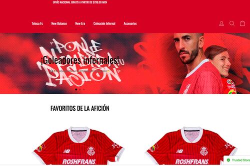 Crean tienda online fake del Toluca tras ganarle al América: Así evitas la estafa