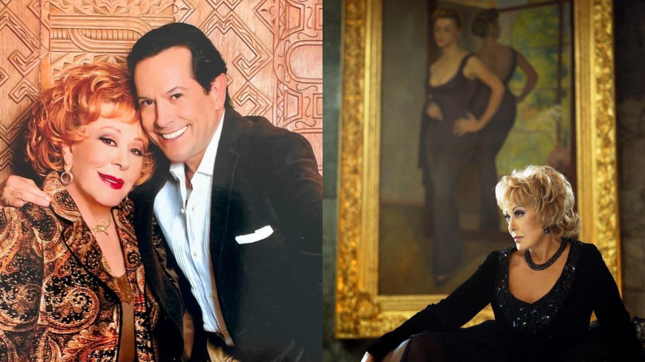 Silvia Pinal y Pepillo Origel