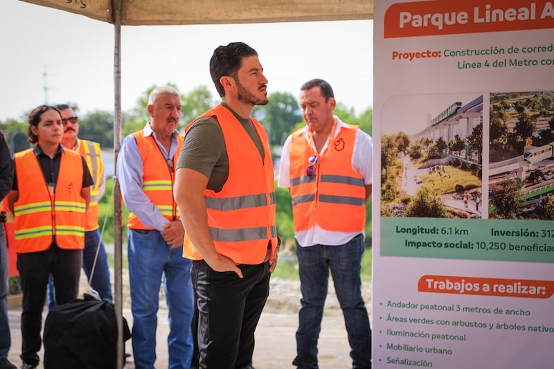 García señaló que este corredor van a poder correr por todo Constitución y con muchas amenidades.