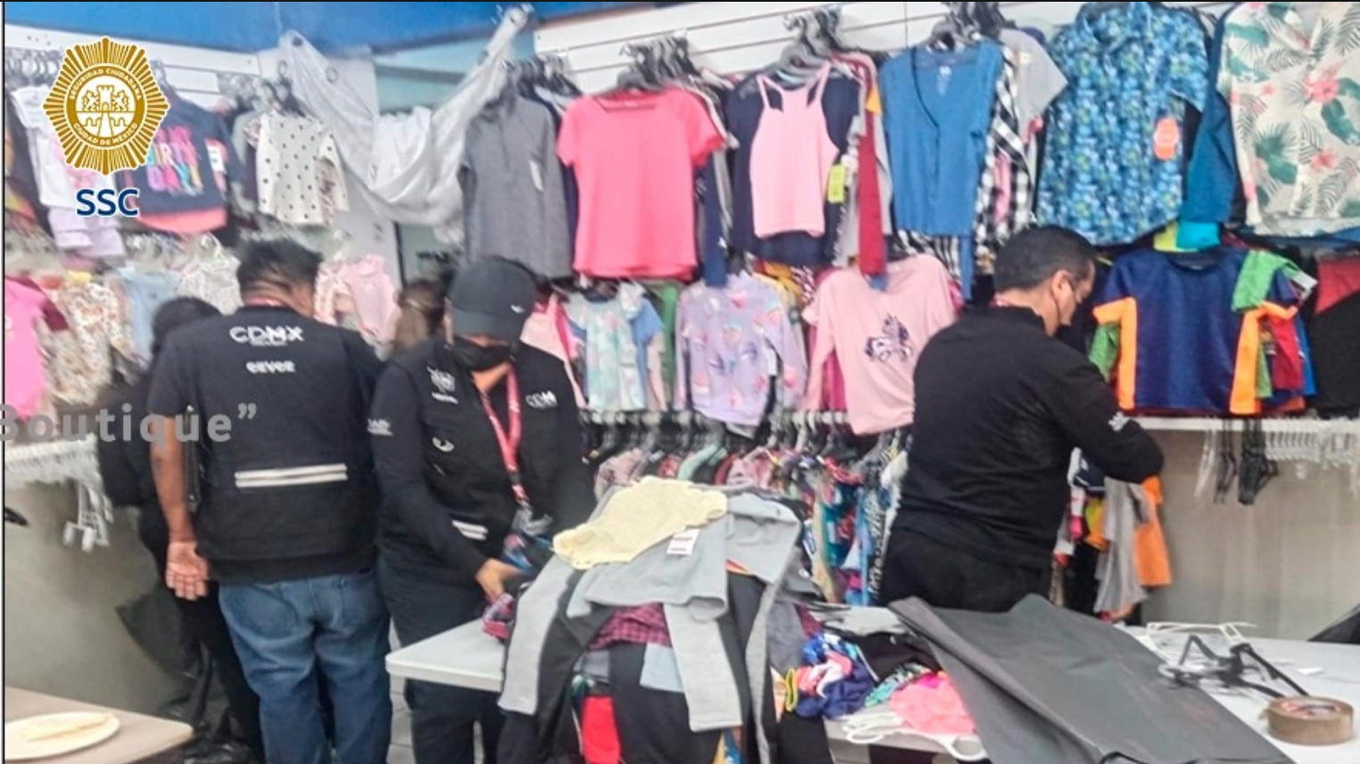 Operativo CDMX mercancía ilegal