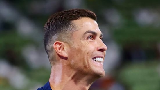 Cambio de look de Cristiano Ronaldo.