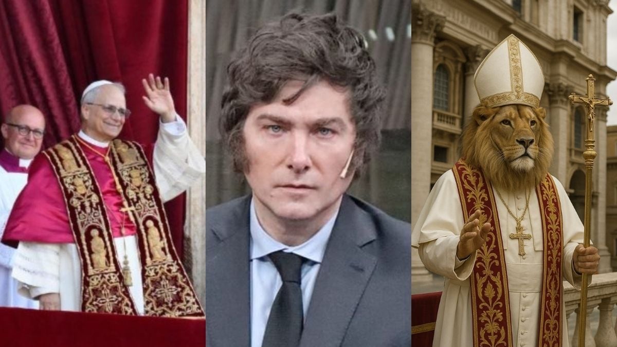 Indignación global: Javier Milei, presidente de Argentina, se burla del papa León XIV