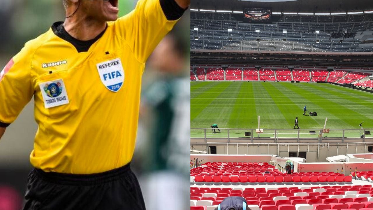 Wilton Sampaio, árbitro México vs Sudáfrica
