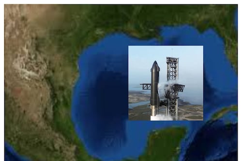 México investiga daños ambientales por restos de cohete de SpaceX en el Golfo