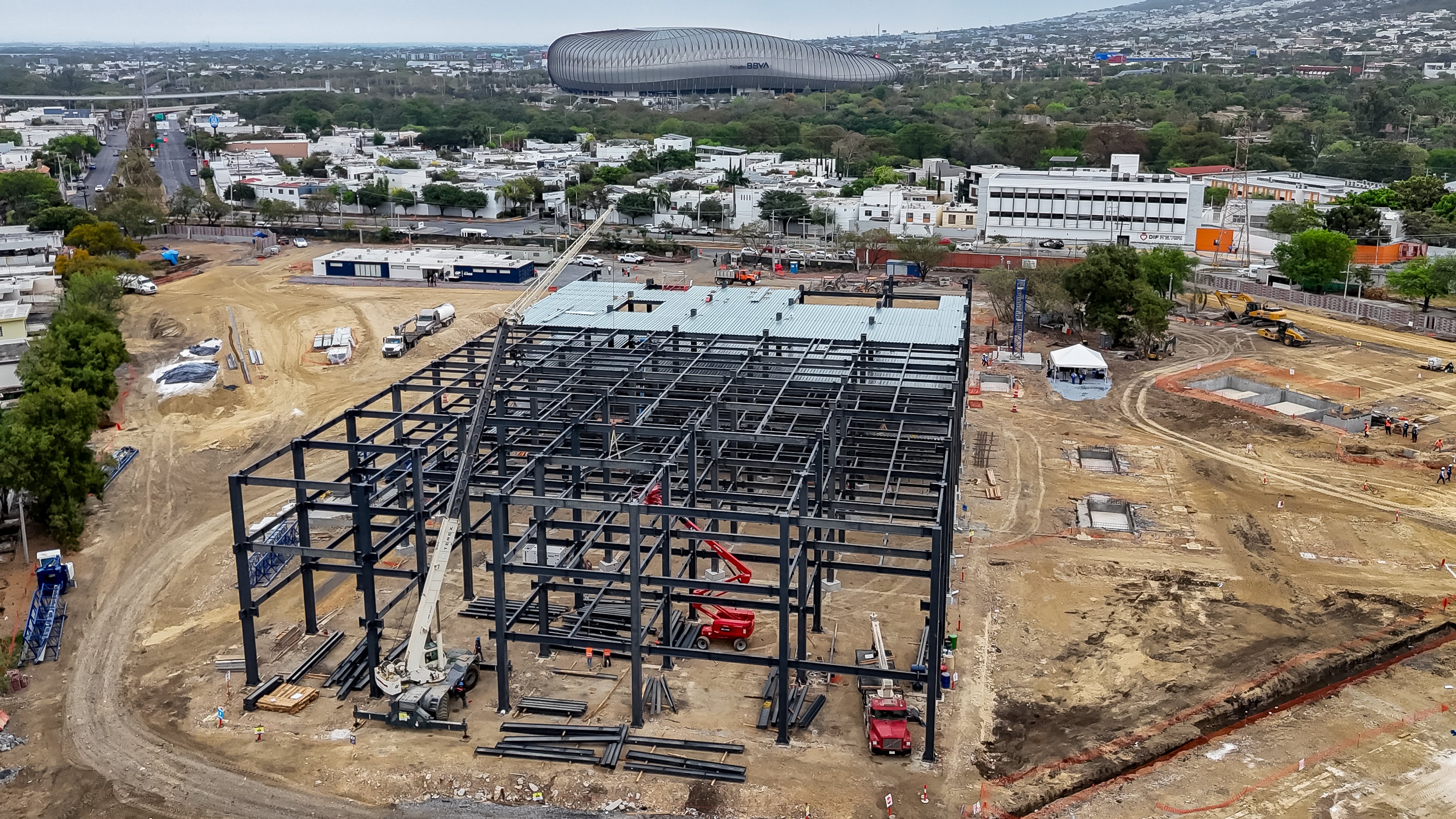 Se prevé un avance importante en el hospital para diciembre.