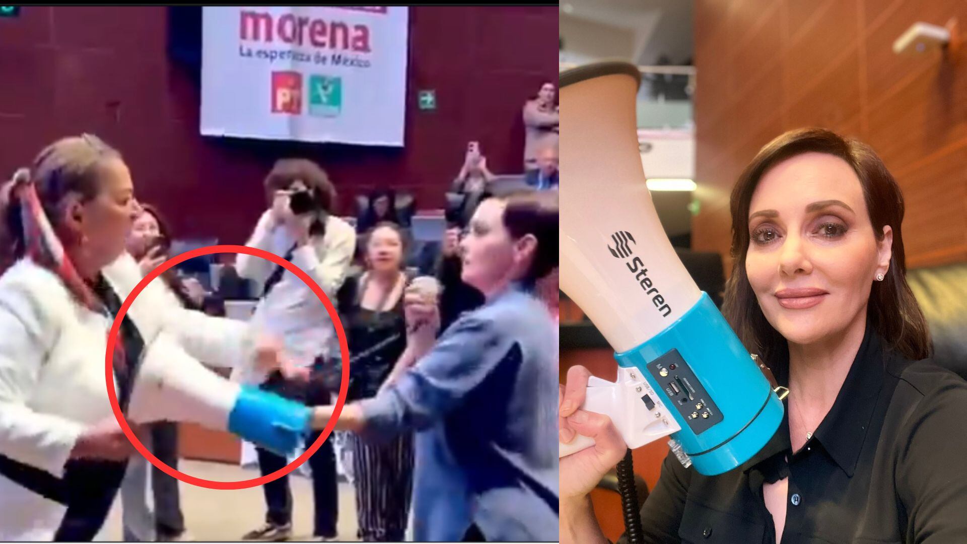 Lilly Tellez megáfono