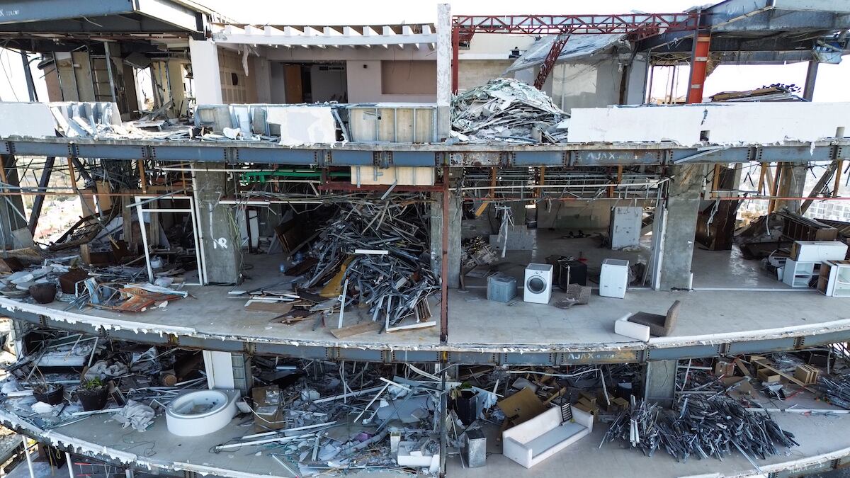 Así se observa la Zona Diamante de Acapulco a cuatro meses del paso de Otis