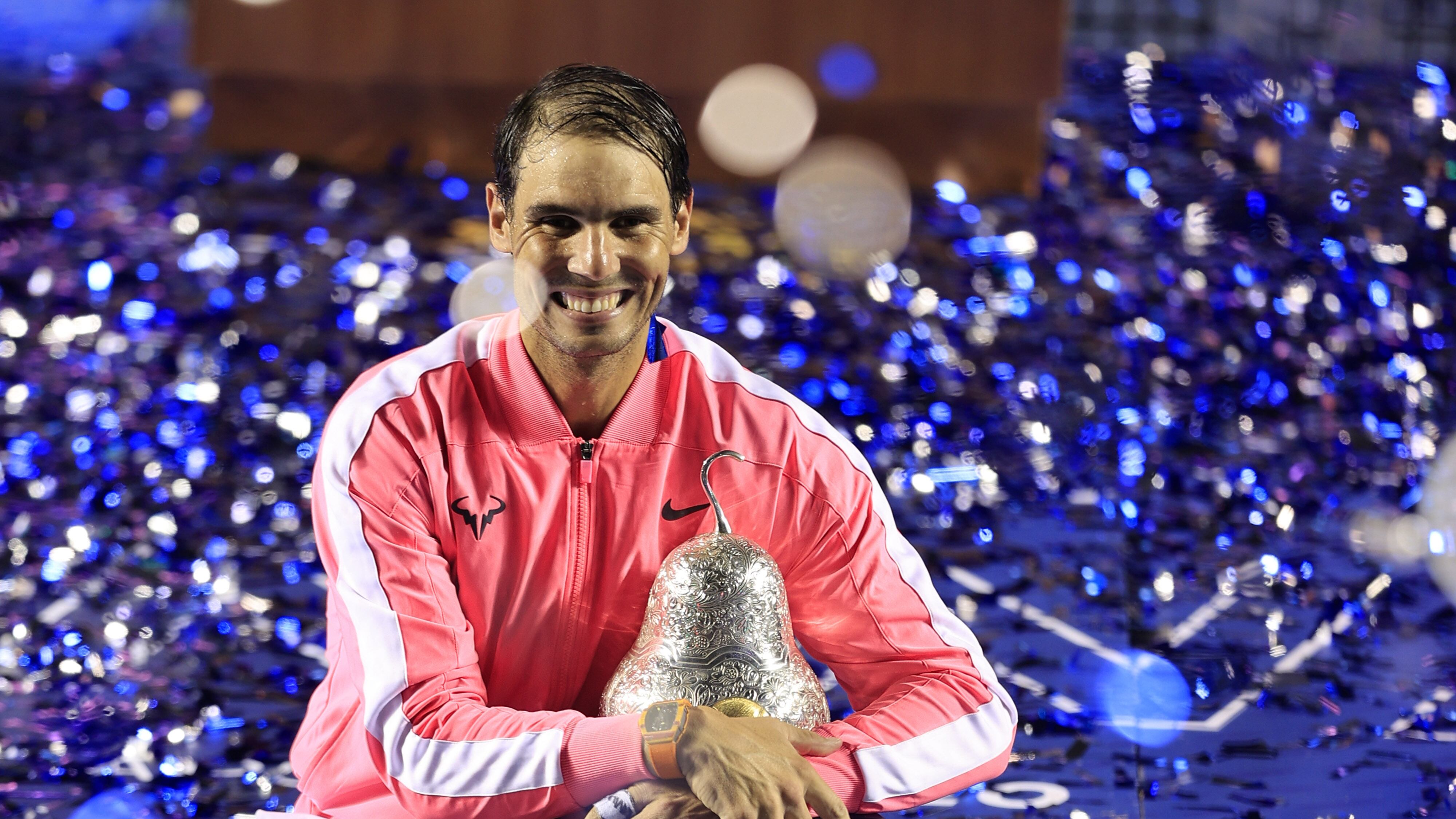 Rafa Nadal en el AMT