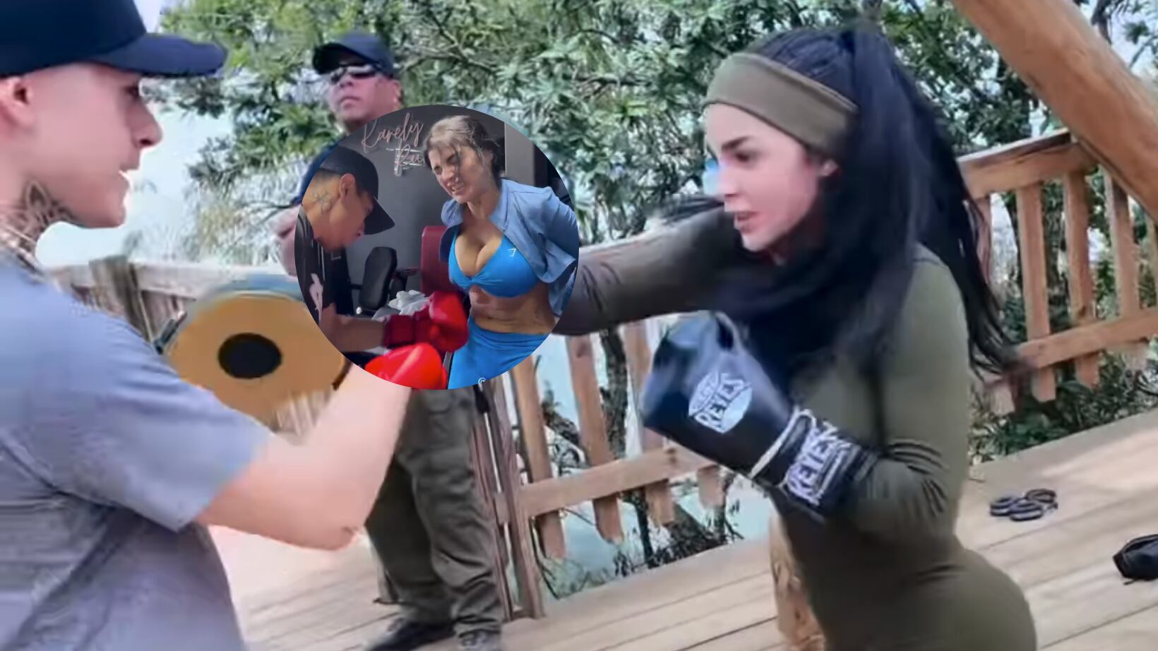 Karely Ruiz ha sorprendido con sus entrenamientos.